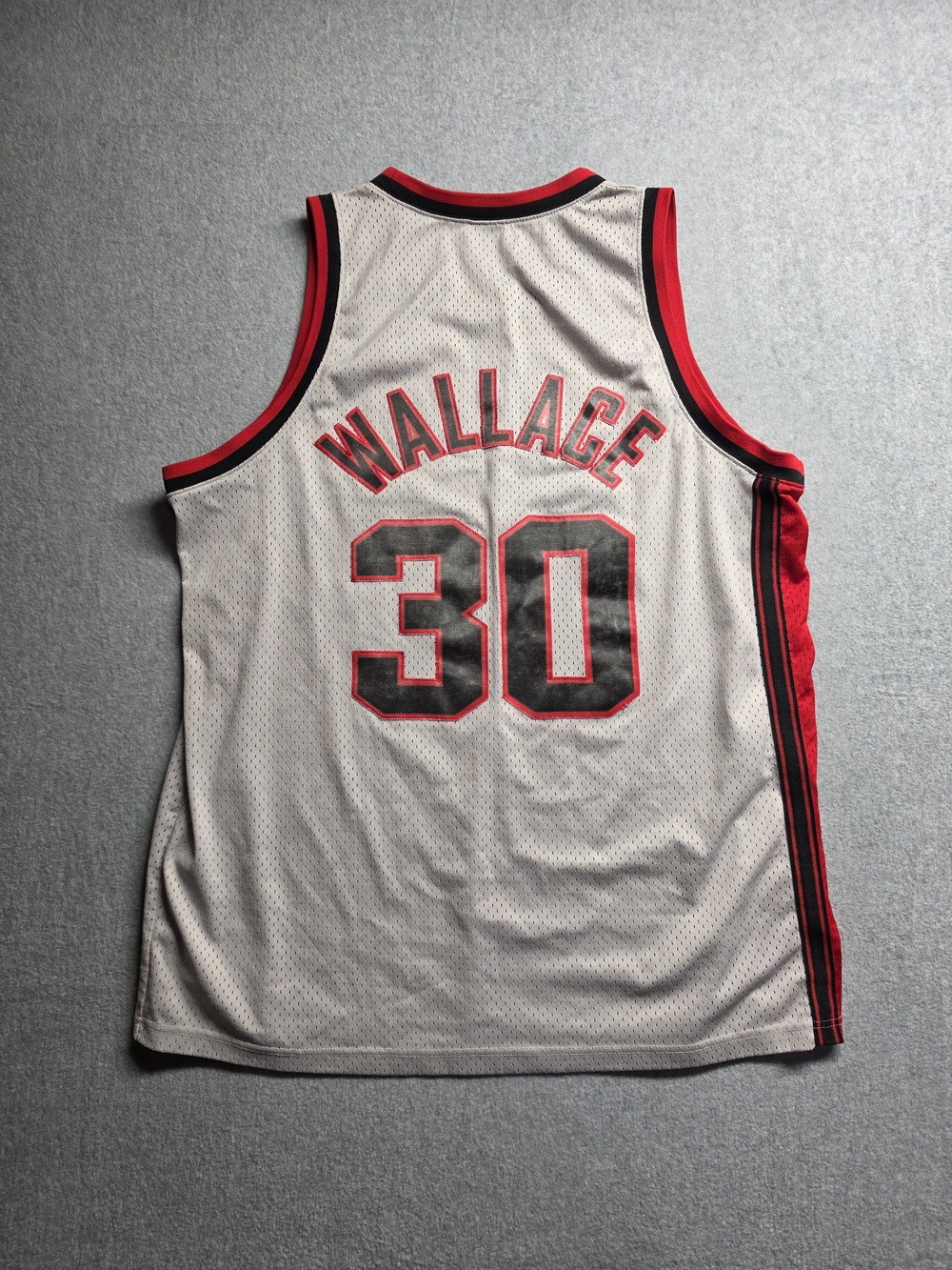 Vintage Rasheed Wallace #30 Portland Trail Blazers Jersey Grey Nike Size XL 77 - Picture 6 of 8